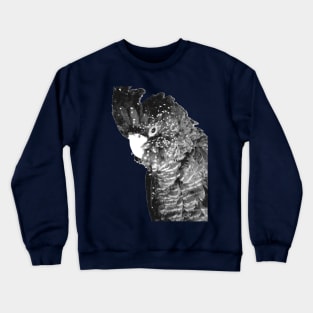 Black and White Cockatoo Crewneck Sweatshirt